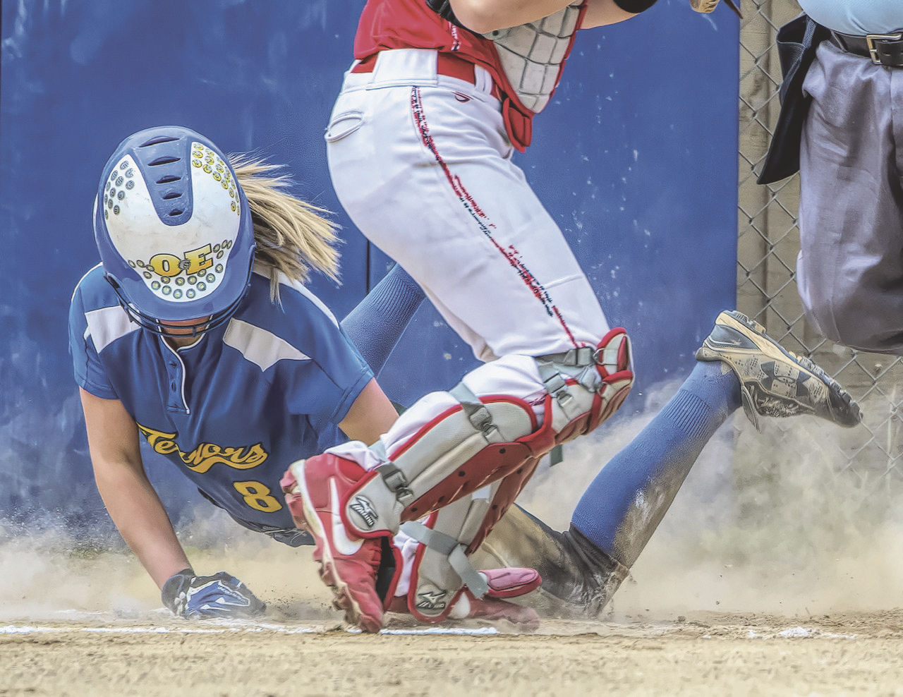 O-E battles before bowing to powerhouse DuBois Catholic